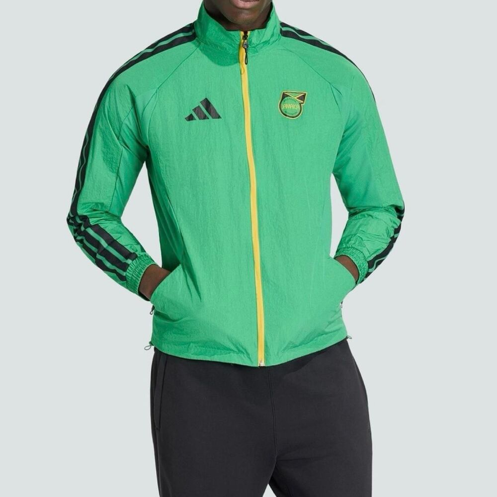 Adidas Men's Green Jacket